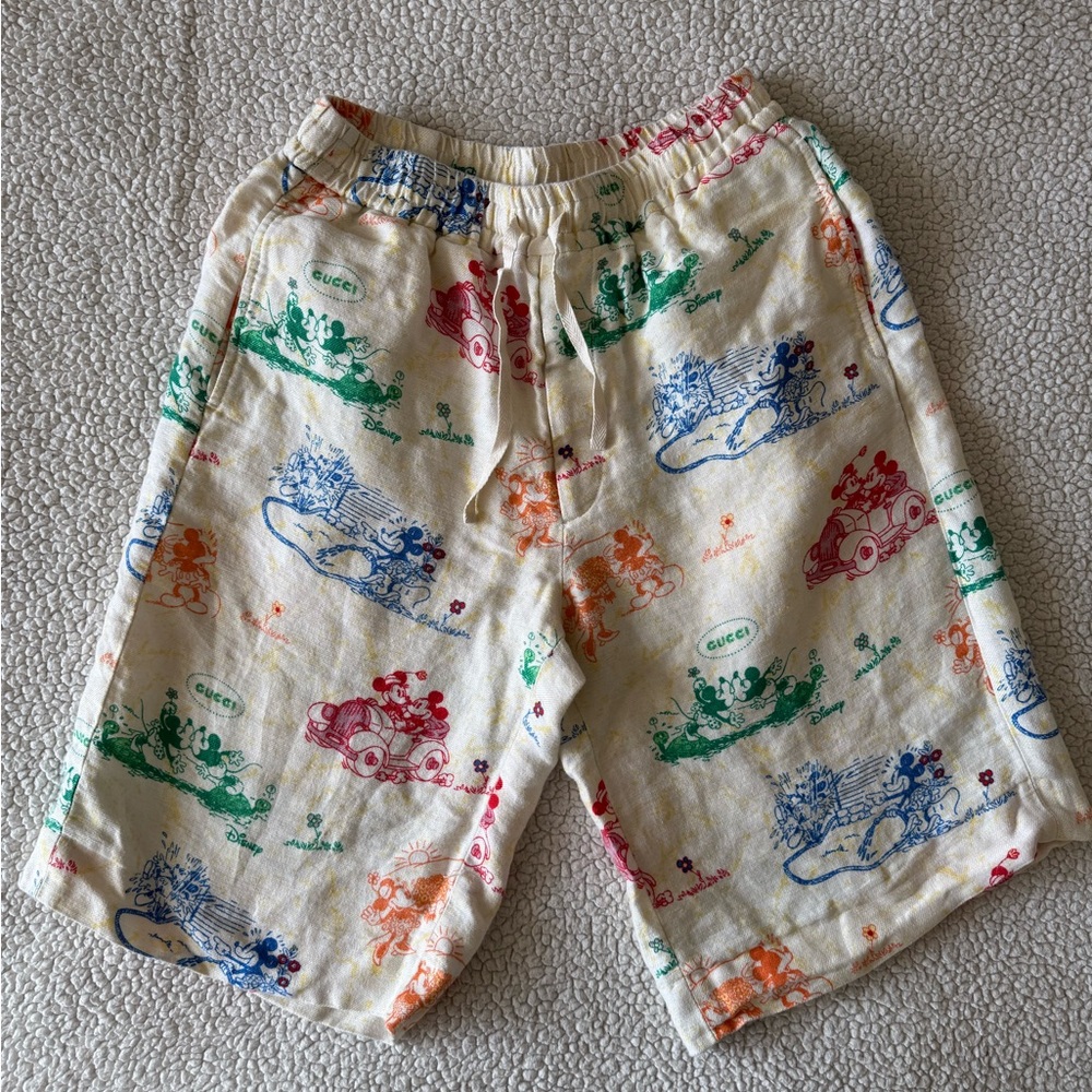 Gucci x Disney Ivory Shorts